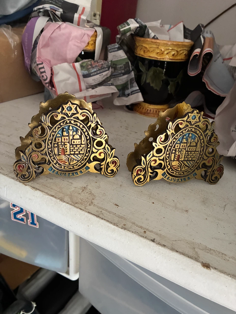 Decorative Napkin Holders - Jerusalem Design