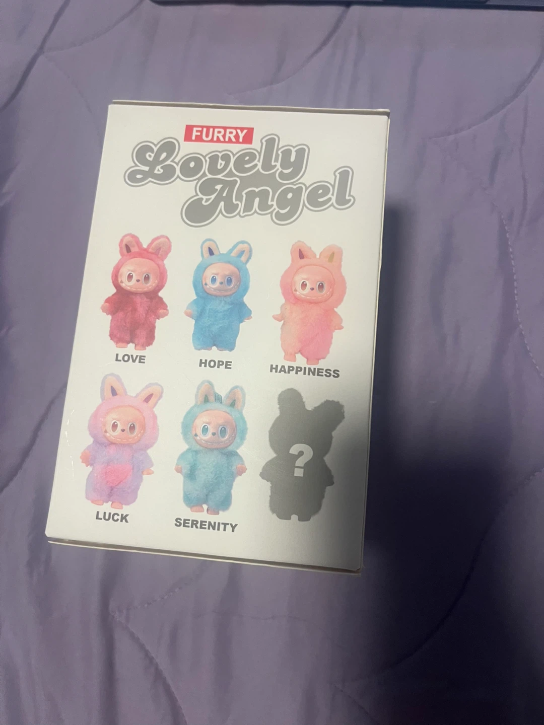 Labubu FURRY Lovely Angel Collectible Toy - photo 2