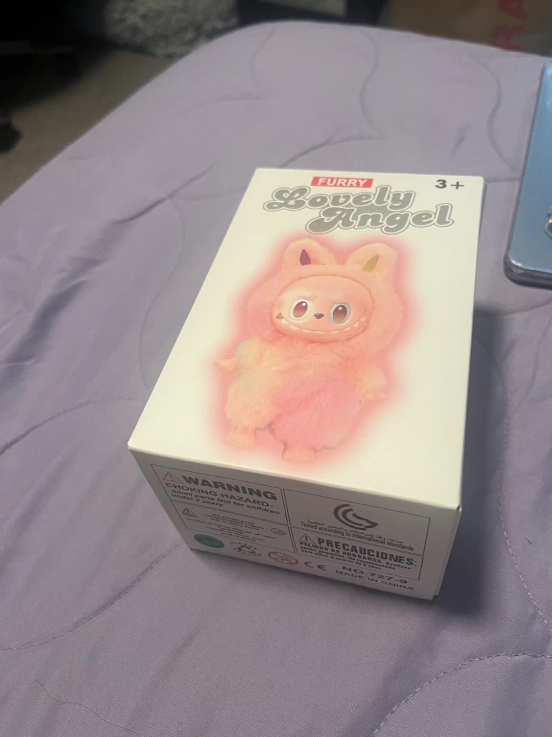 Labubu FURRY Lovely Angel Collectible Toy - photo 5