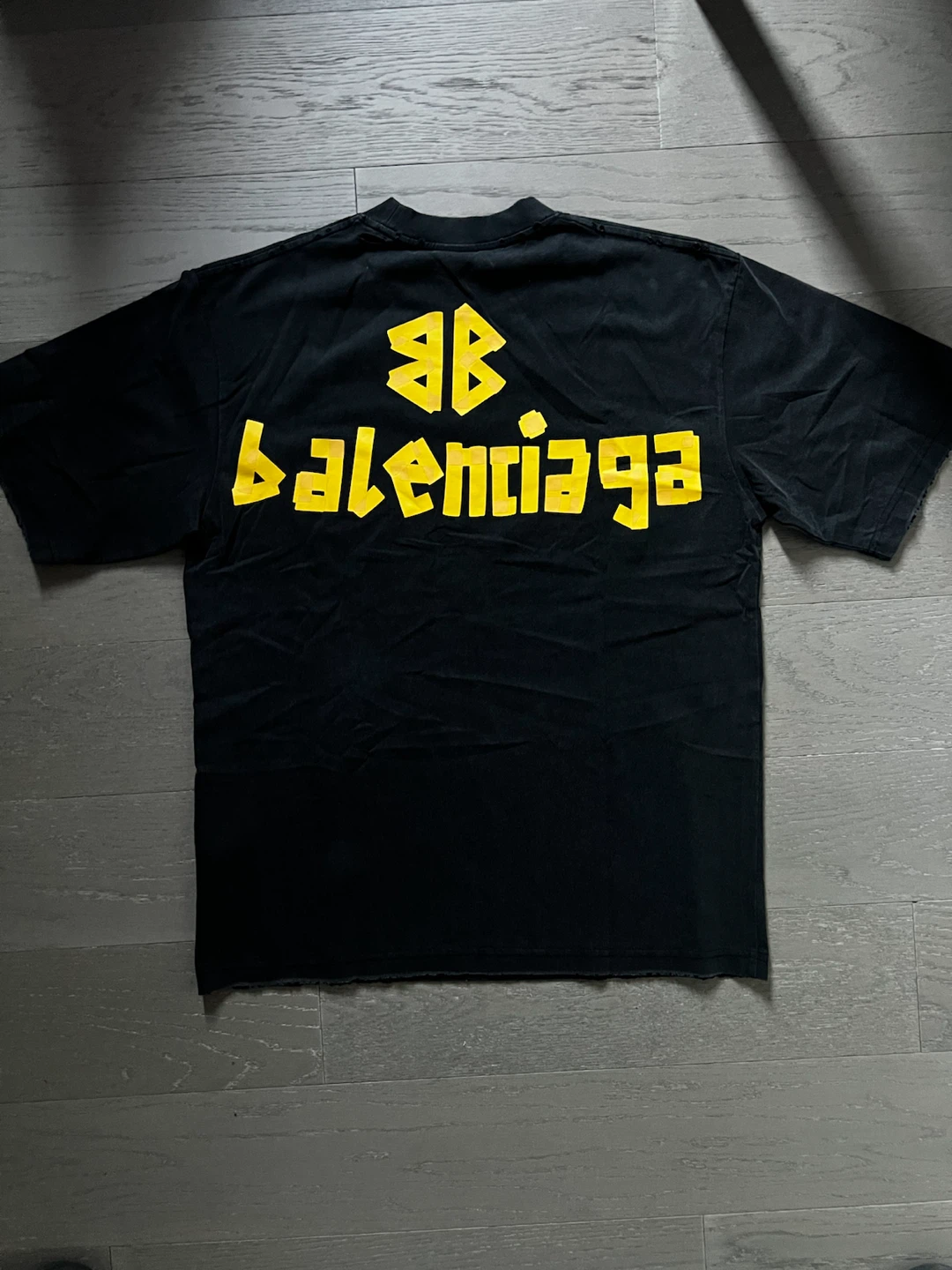 Balenciaga Black Logo T-Shirt - photo 2