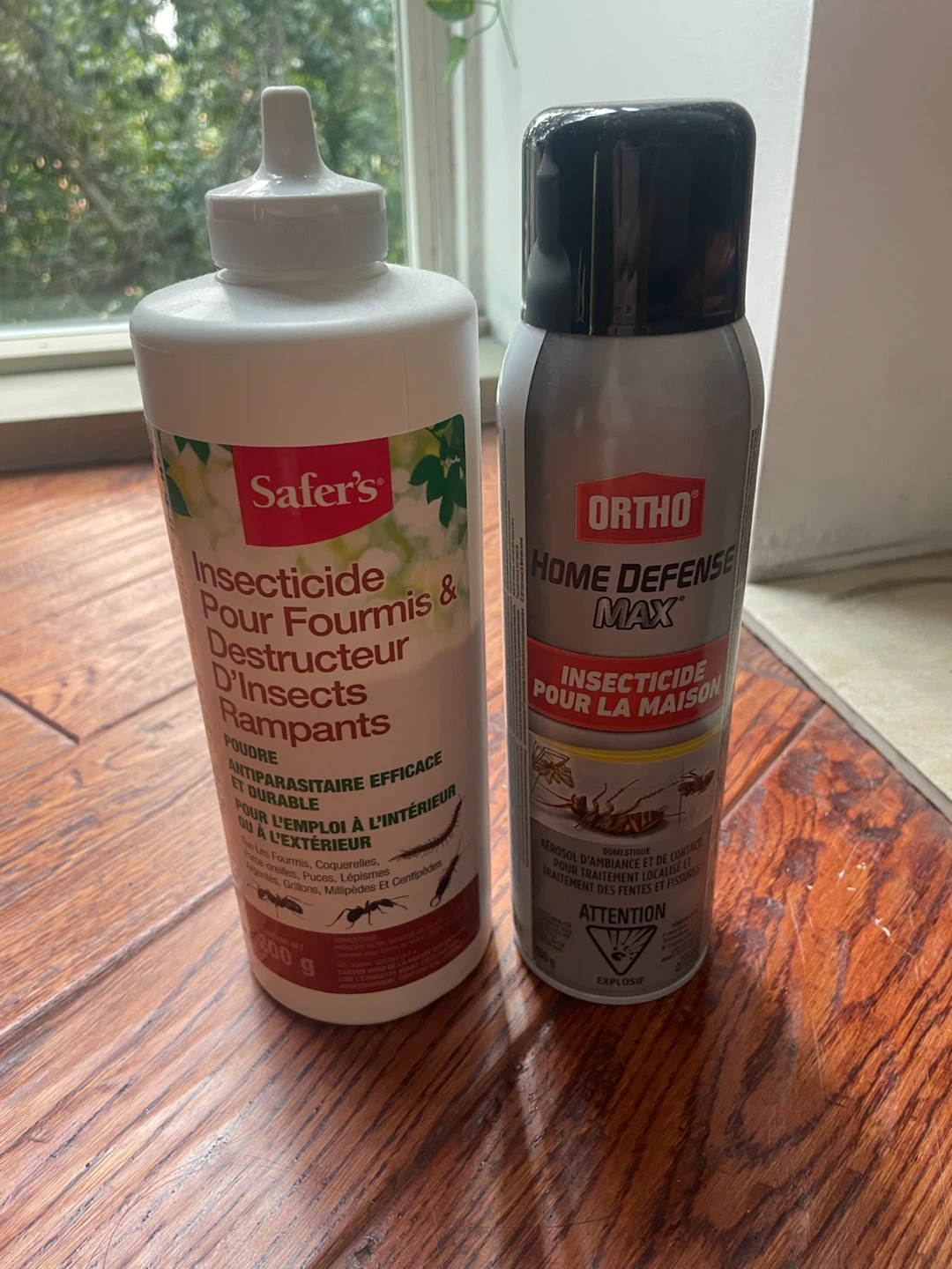 Safers and Ortho Insecticide for ants and crawling insects