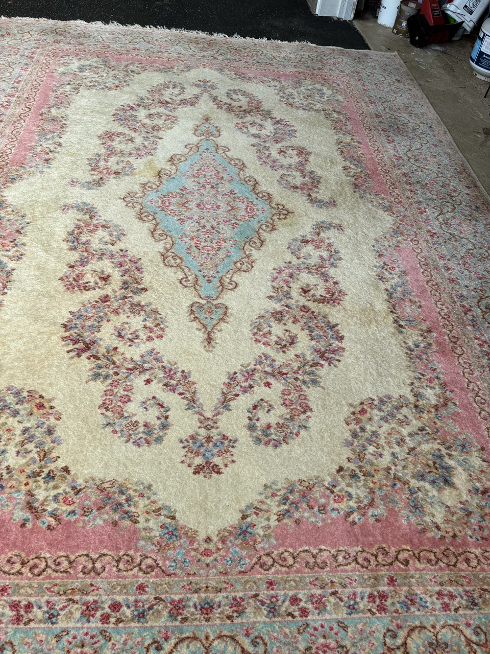 Antique Karastan Wool Rug, Kirman #784, 8.8 x 12, Floral Design - photo 4