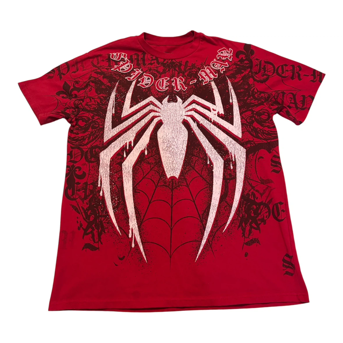 Marvel Spider-Man Red Graphic T-Shirt