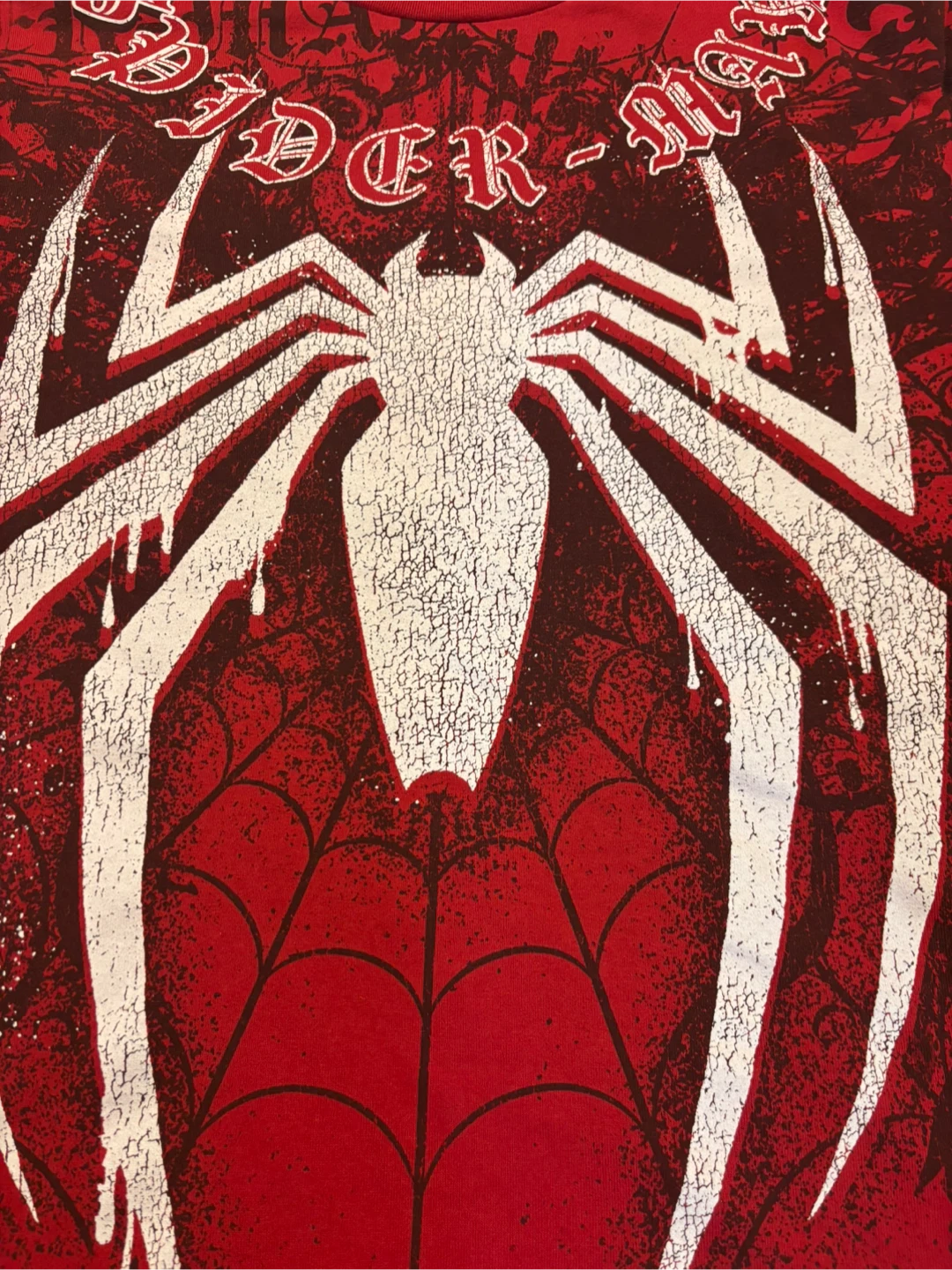 Marvel Spider-Man Red Graphic T-Shirt - photo 5