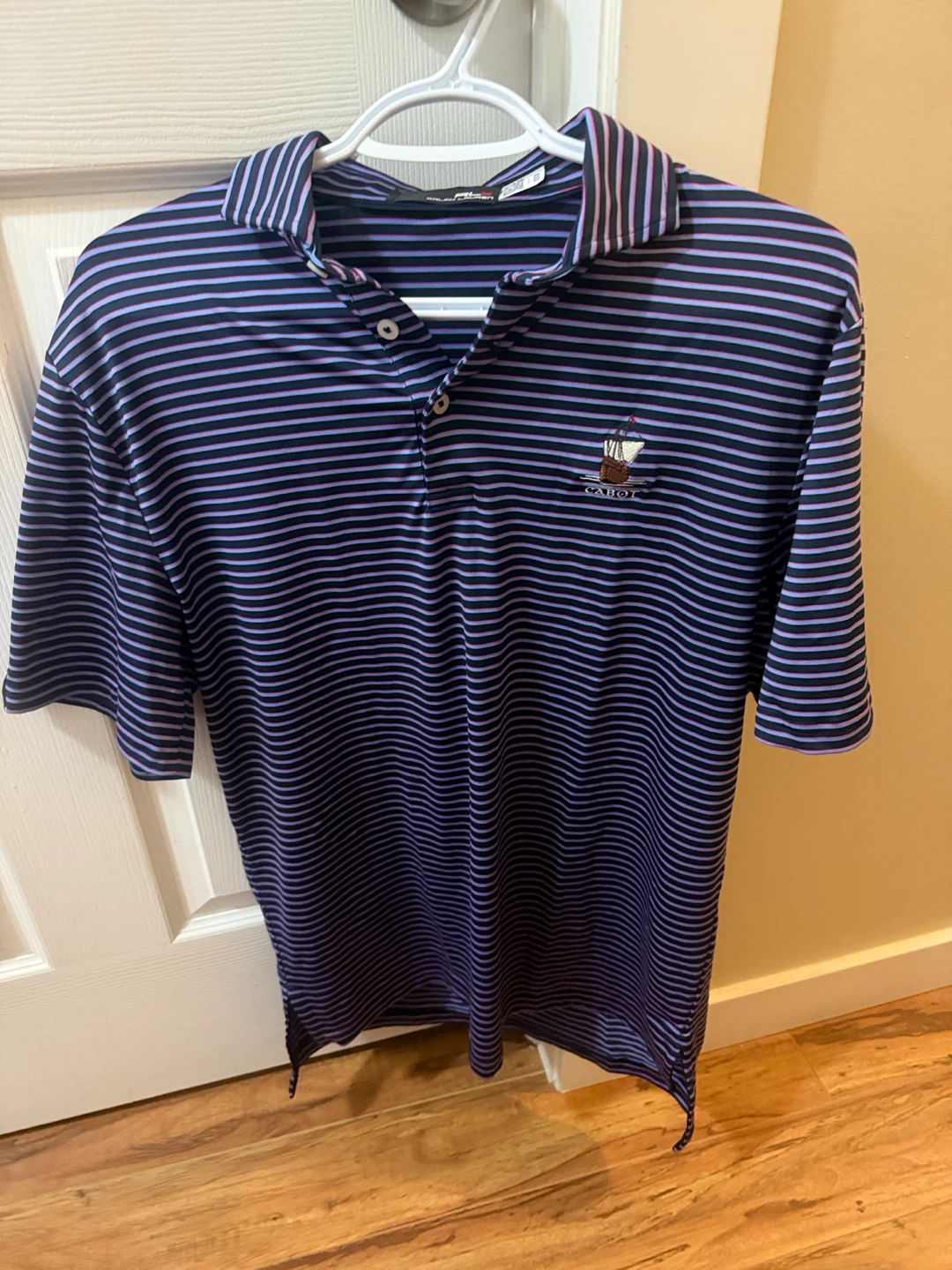 RLX Ralph Lauren Striped Golf Polo Shirt