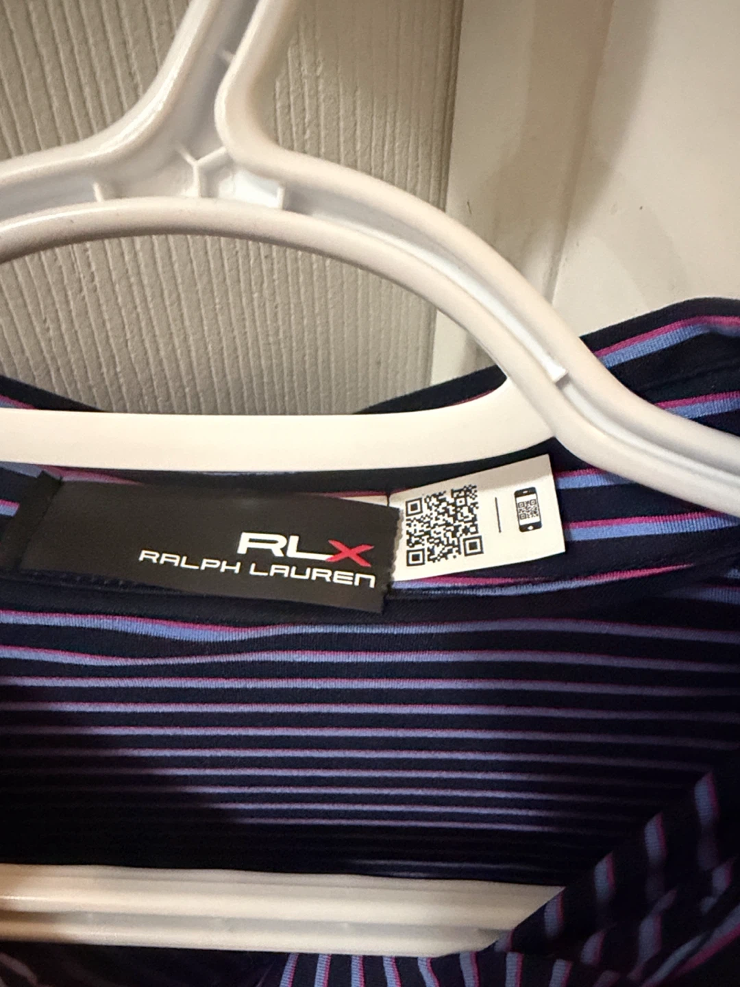 RLX Ralph Lauren Striped Golf Polo Shirt - photo 2