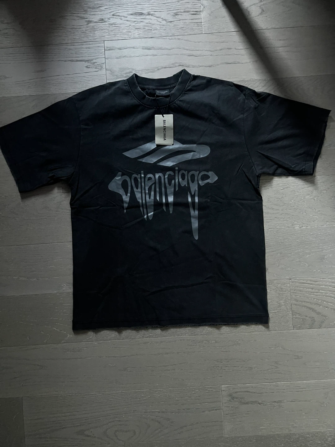 Balenciaga Unisex Black T-Shirt