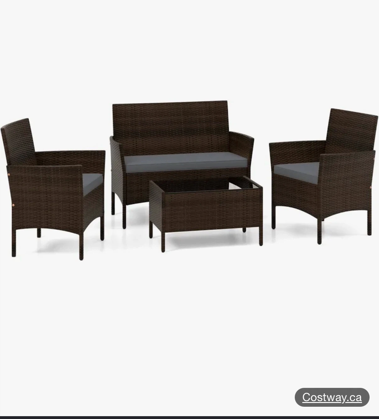 New in box! 4-Piece Rattan Furniture Set - photo 3