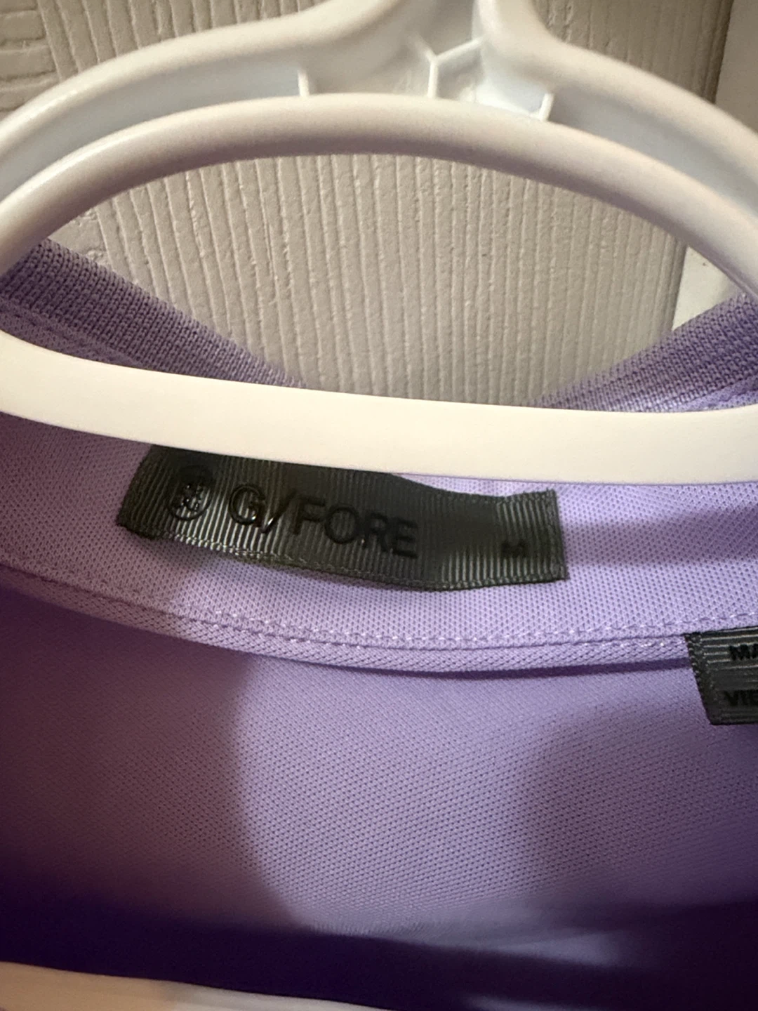 G/Fore Lavender Golf Polo Shirt Medium - photo 2