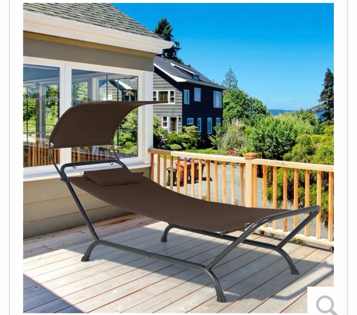 Steel Frame Hammock Bed with Canopy - photo 5