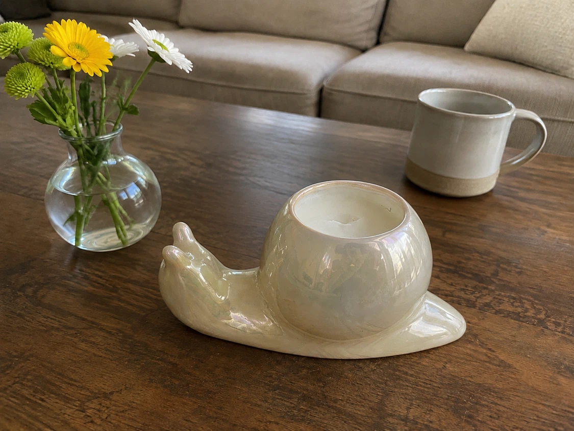 Snail Shaped Candle Holder - photo 2