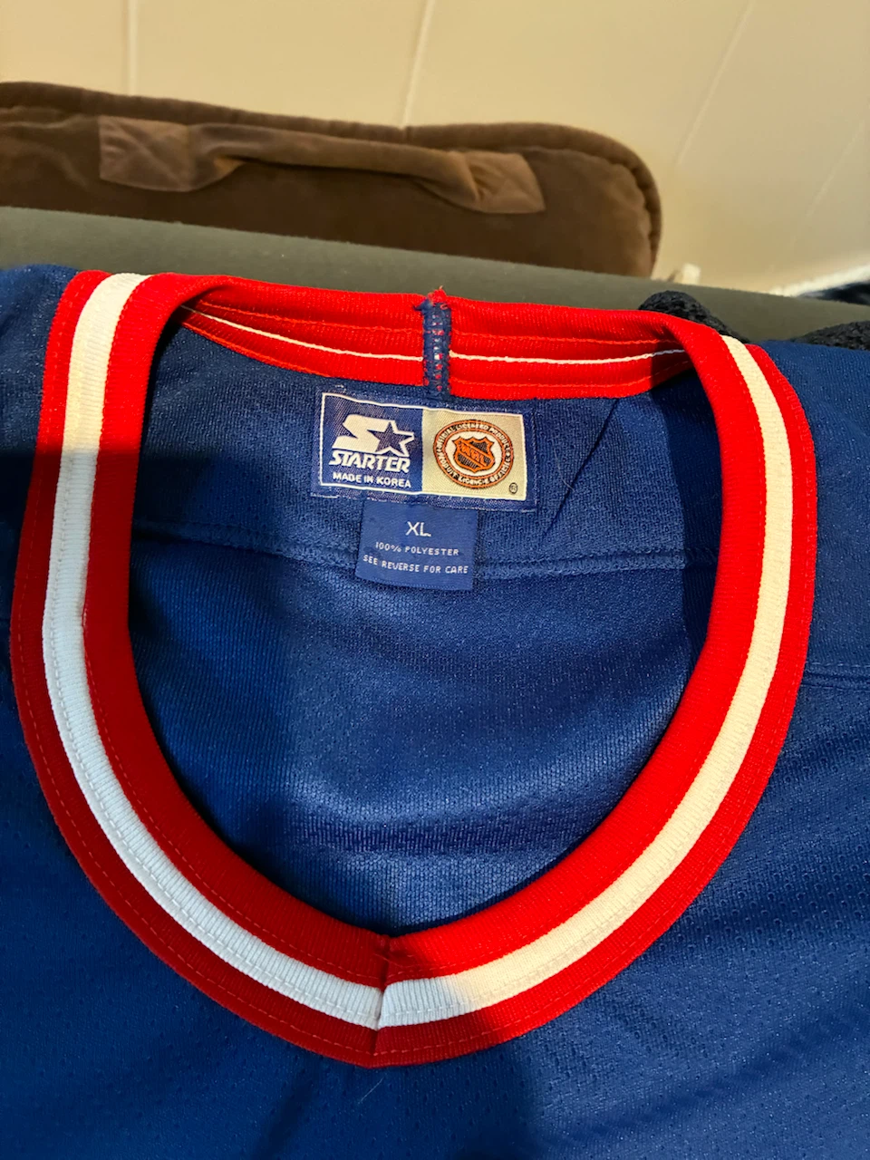 Starter New York Rangers Hockey Jersey XL - photo 2