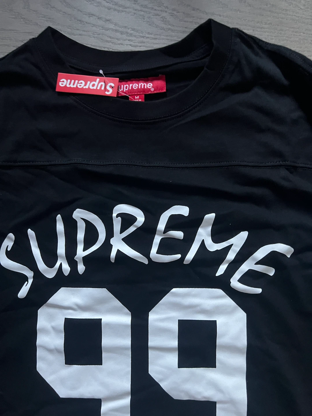Supreme 99 Long Sleeve Jersey Black - photo 3