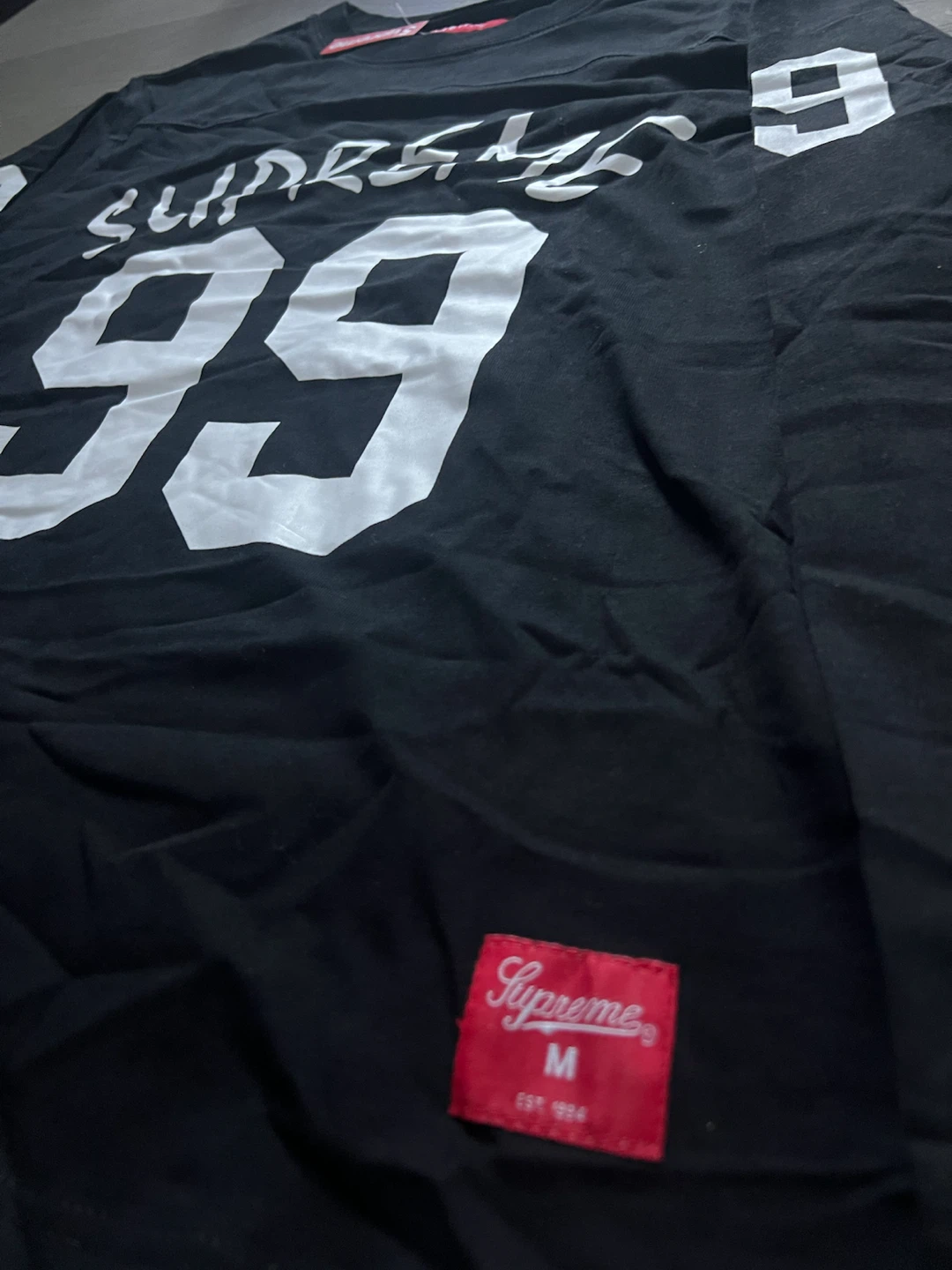 Supreme 99 Long Sleeve Jersey Black - photo 4