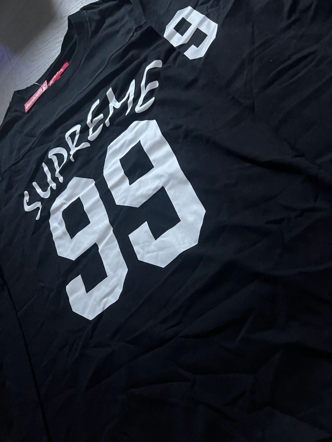 Supreme 99 Long Sleeve Jersey Black - photo 5