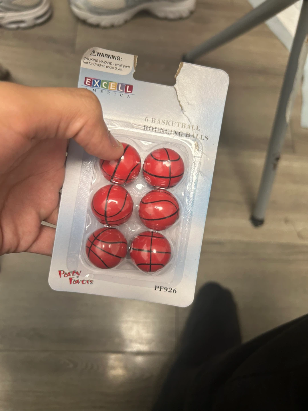 Excell America 6 Basketball Bouncing Balls