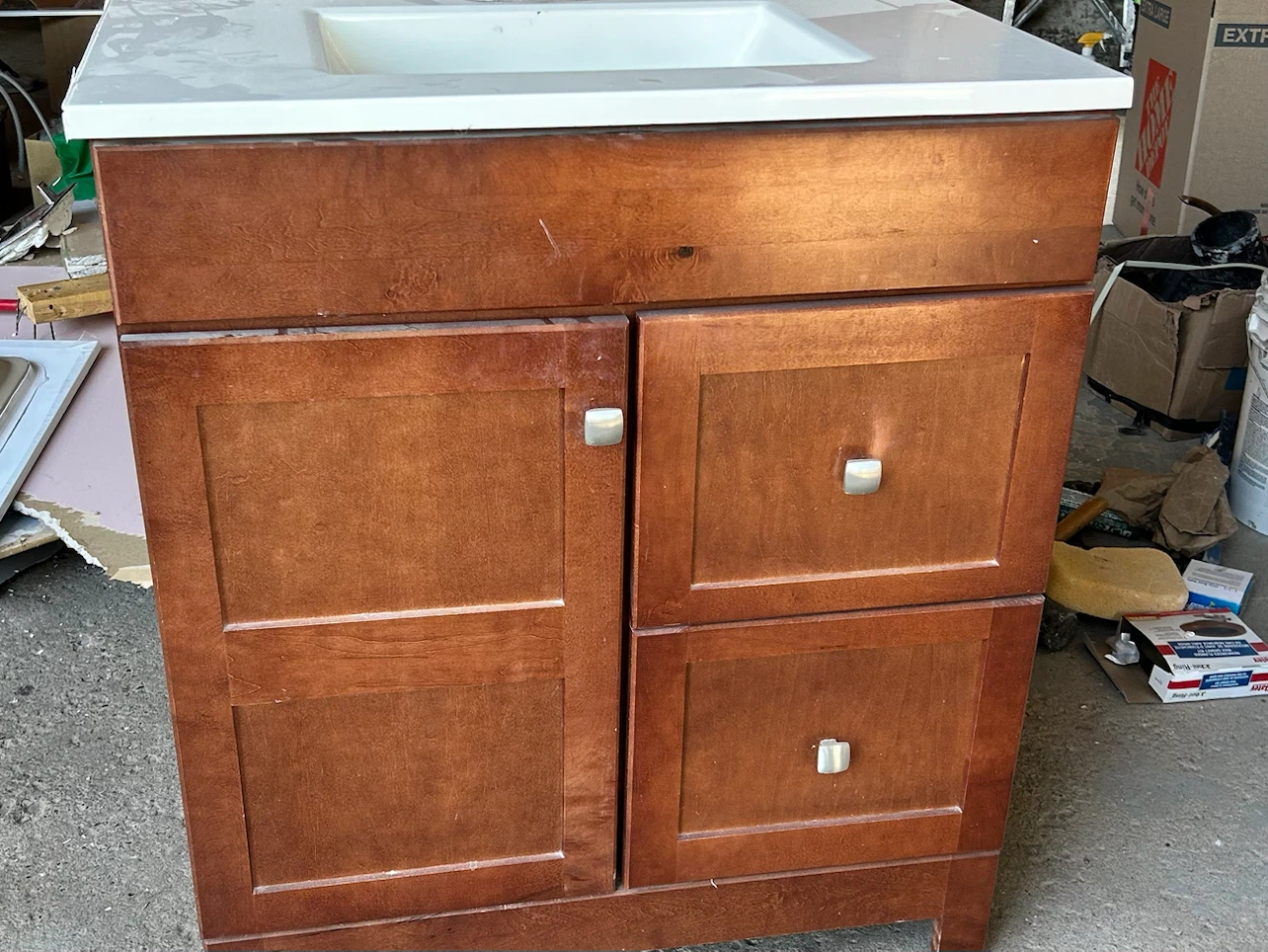 Wood Vanity Cabinet - photo 2