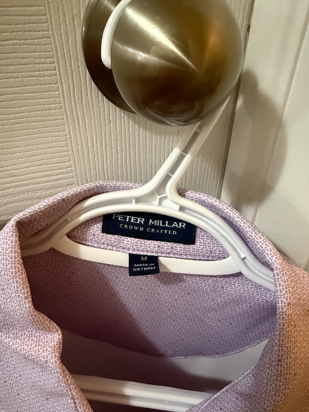 Peter Millar Crown Crafted Polo Shirt - Size M - photo 2