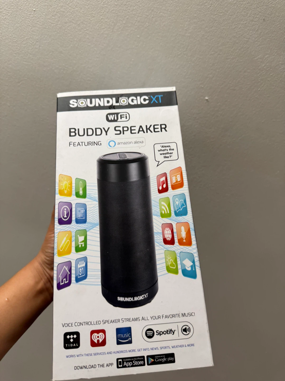 SoundLogic XT WiFi Buddy Speaker with Amazon Alexa