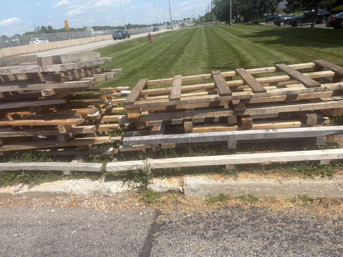 Wood Pallets and skids