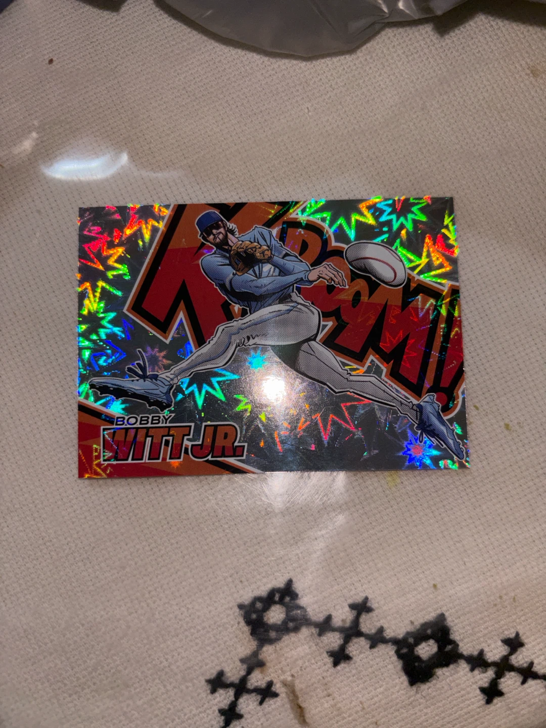 2026 Panini Bobby Witt Jr. "KaBOOM!" Baseball Card - photo 3