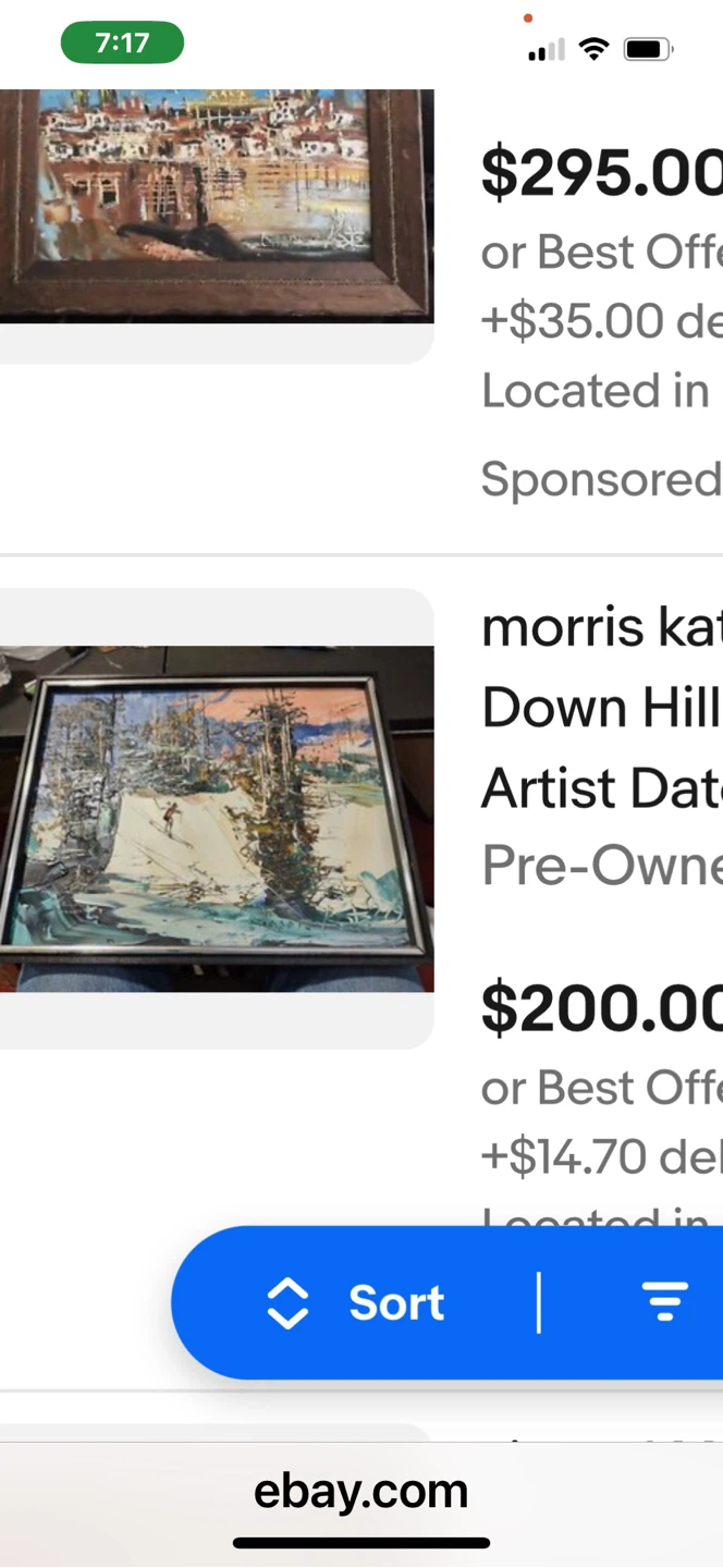 Morris Katz Limited Edition Print 23/950 - photo 2