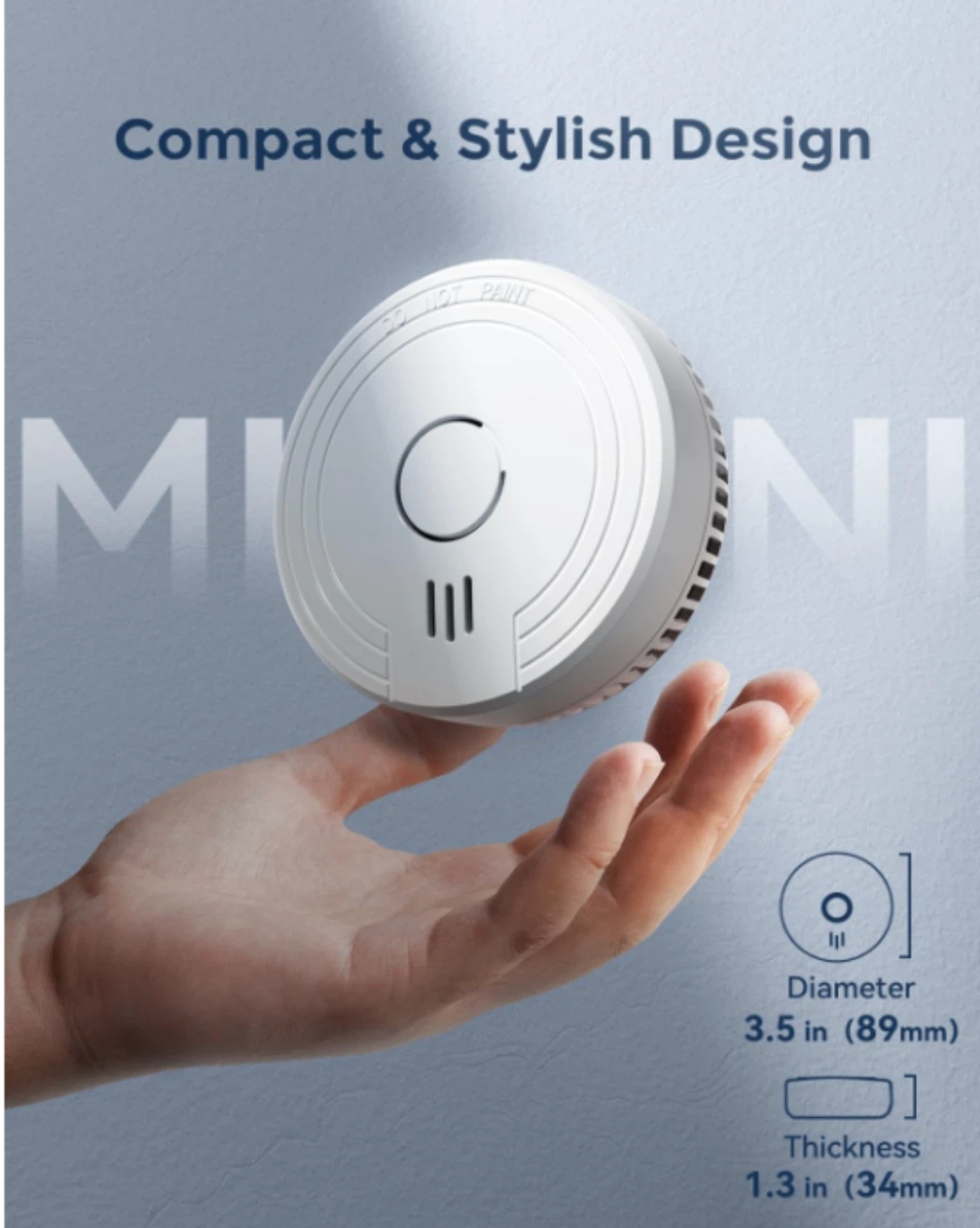 Ecobey Photoelectric Smoke Alarms - 6 Pack - photo 2