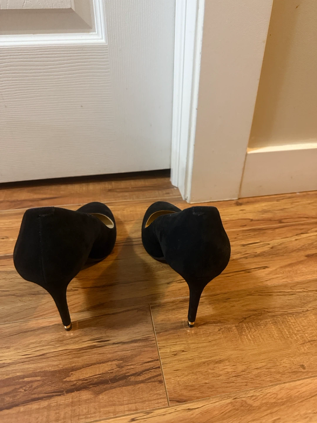 Michael Kors Black Suede Heels - photo 4