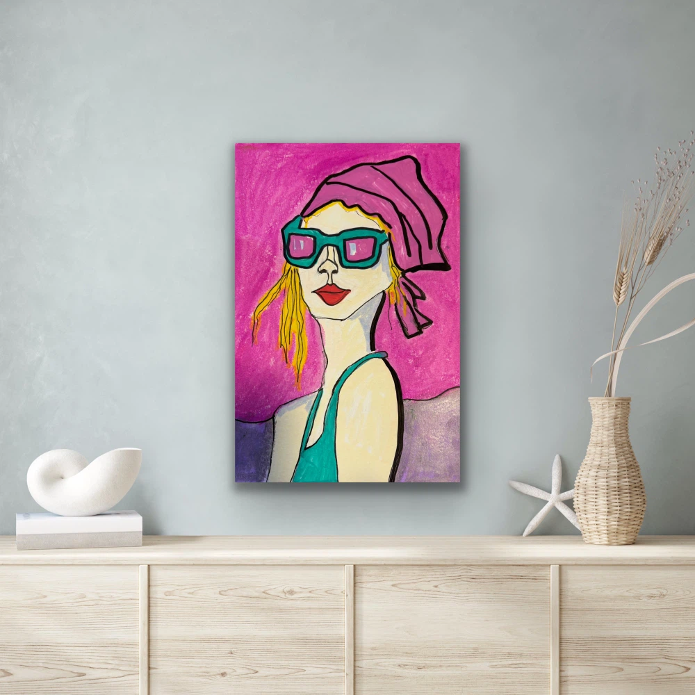 Original Art Acrylic on Paper Unframed - photo 5