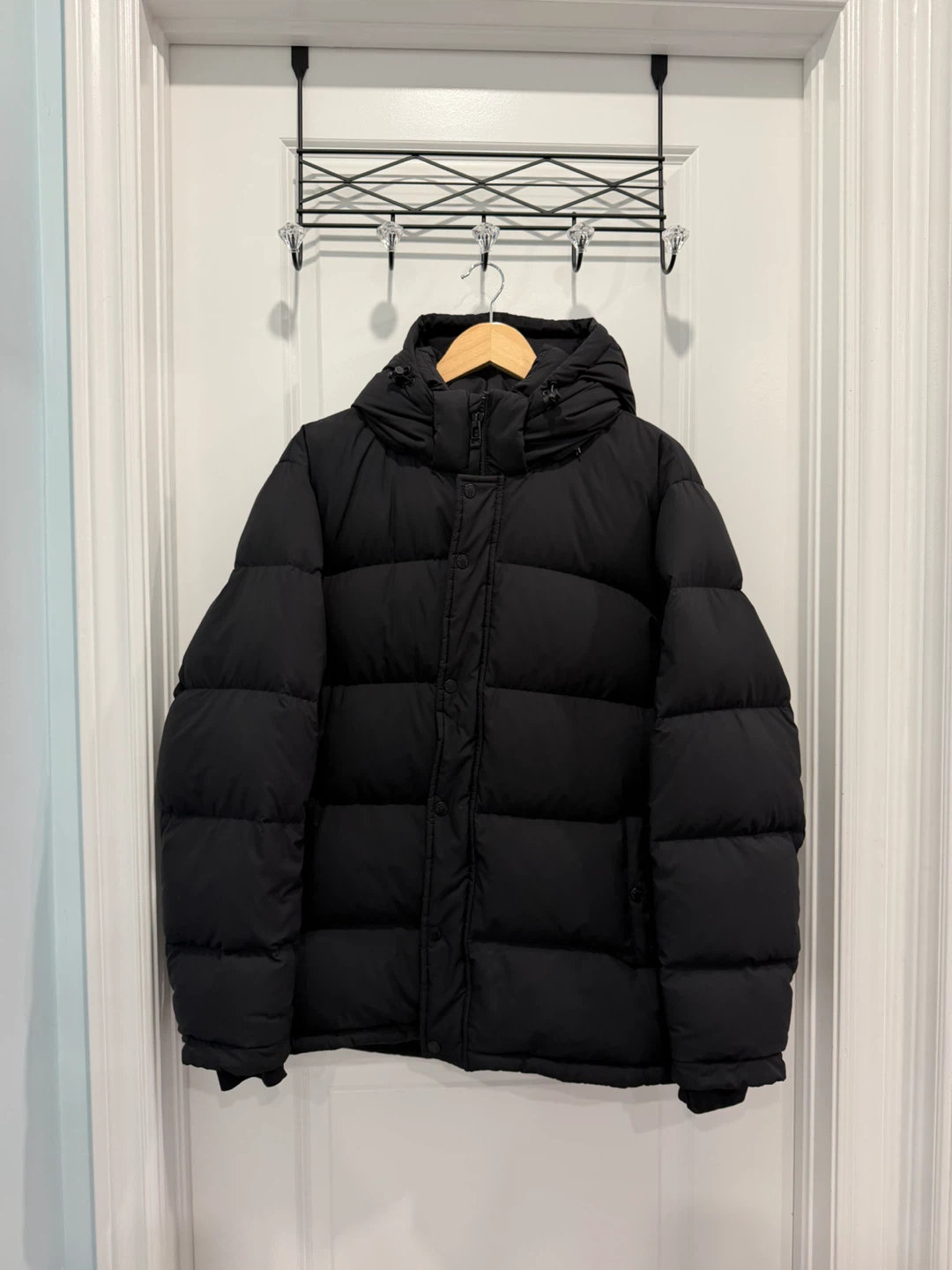 The Super Puff Original Black Down Puffer Jacket XL