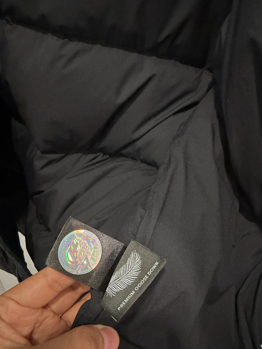The Super Puff Original Black Down Puffer Jacket XL - photo 4