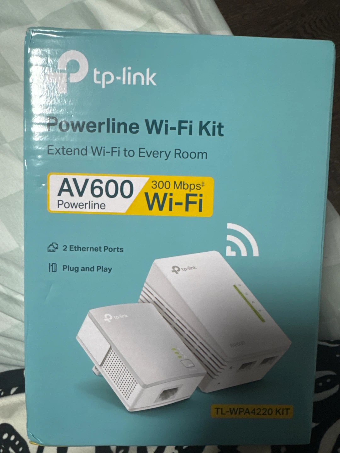 TP-Link Powerline Wi-Fi Kit AV600
