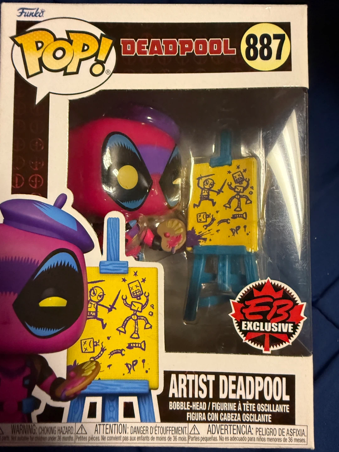 Funko Pop! Deadpool 887 Artist Deadpool