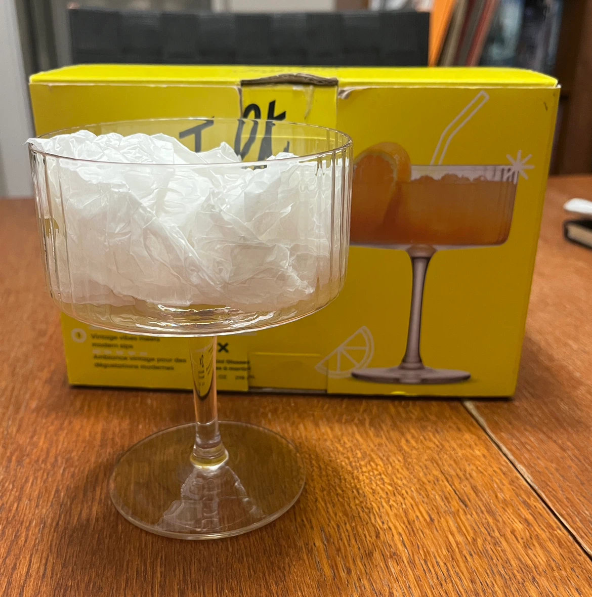 Joy Jolt Martini Glasses (Set of 2)