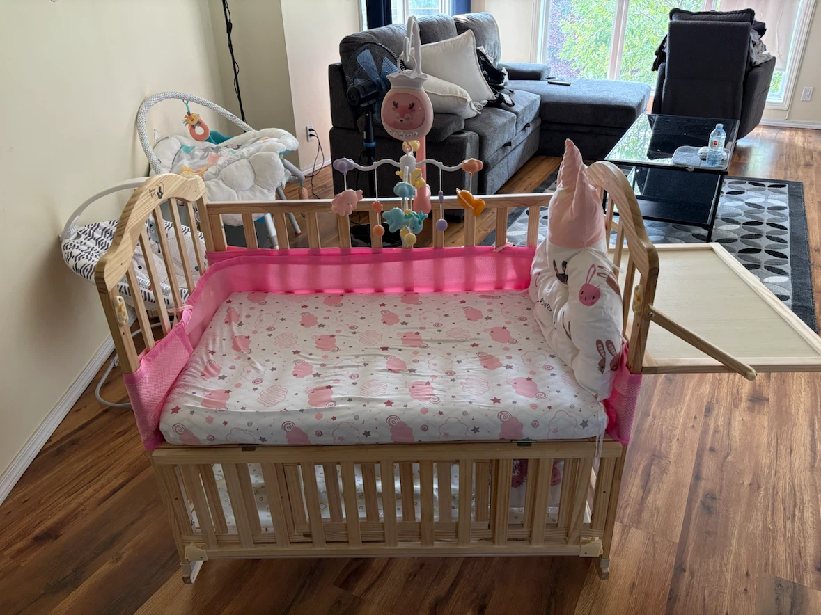 Mini Crib - baby girl - photo 4