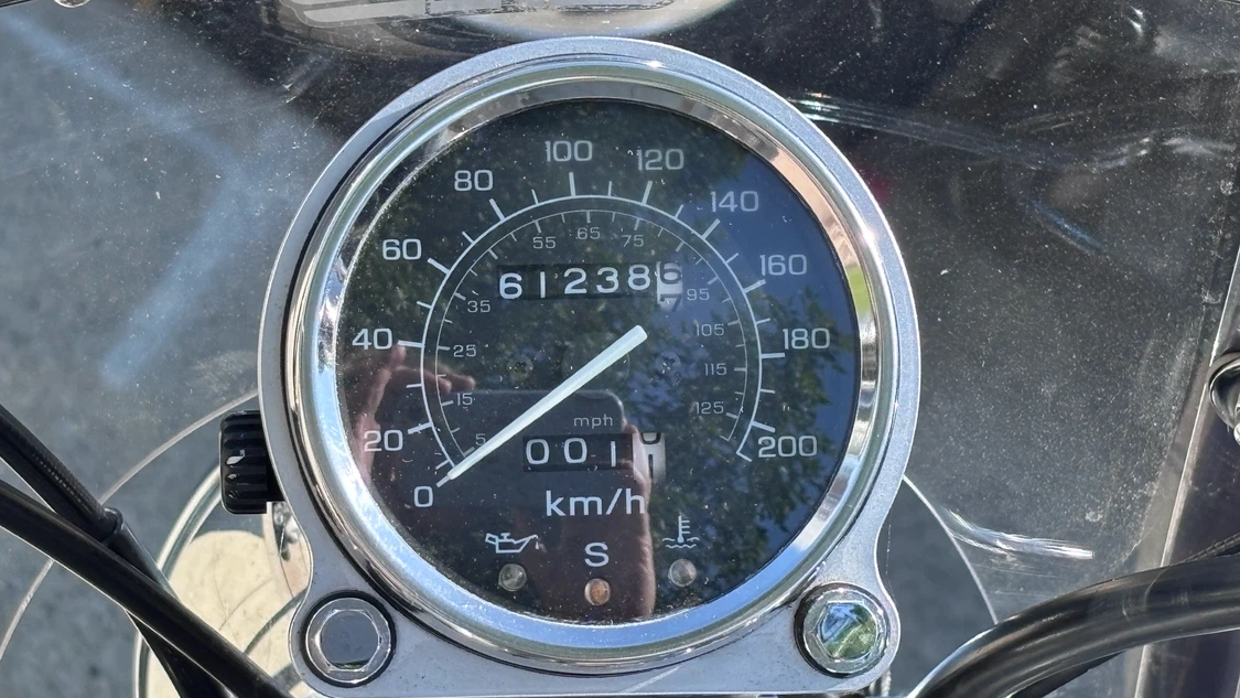 Honda Shadow 1100cc motorcycle