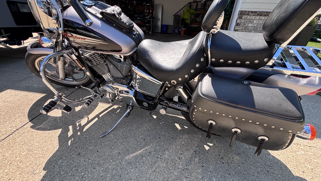 Honda Shadow 1100cc motorcycle - photo 4