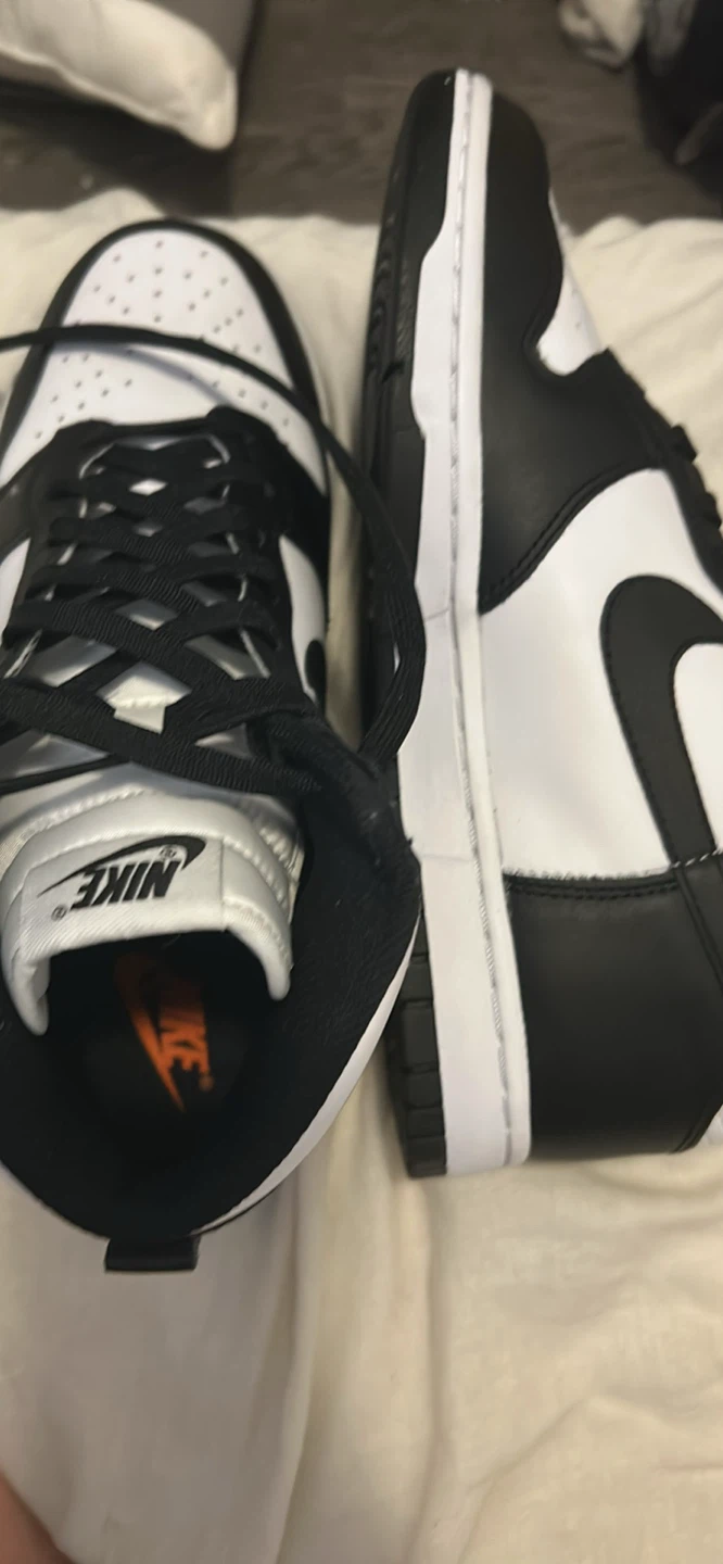 Nike Dunk Low Retro Black White Size 7.5