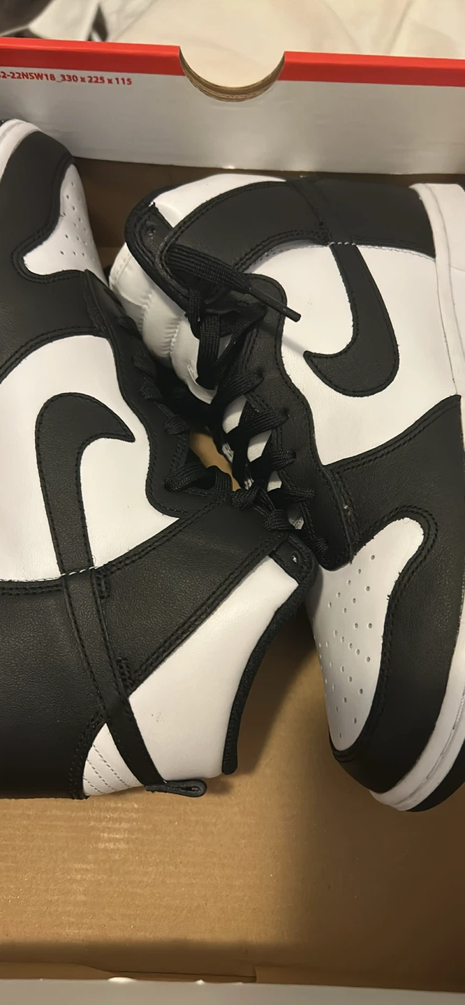 Nike Dunk Low Retro Black White Size 7.5 - photo 3