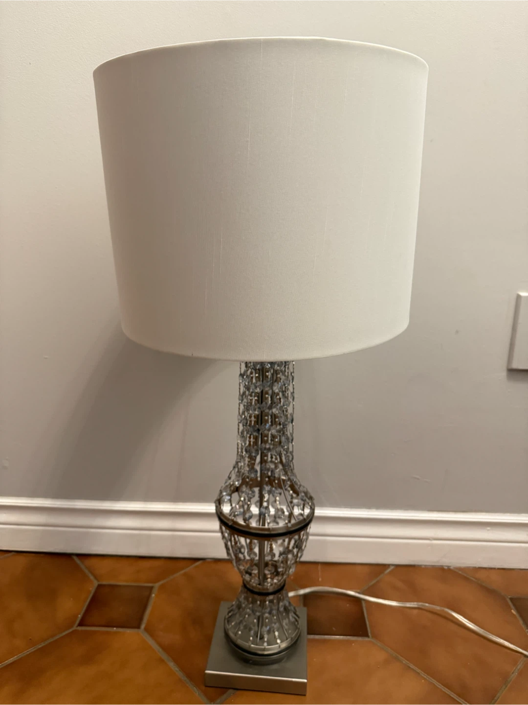 Elegant Crystal-Style Table Lamps – Set of 2 - photo 4