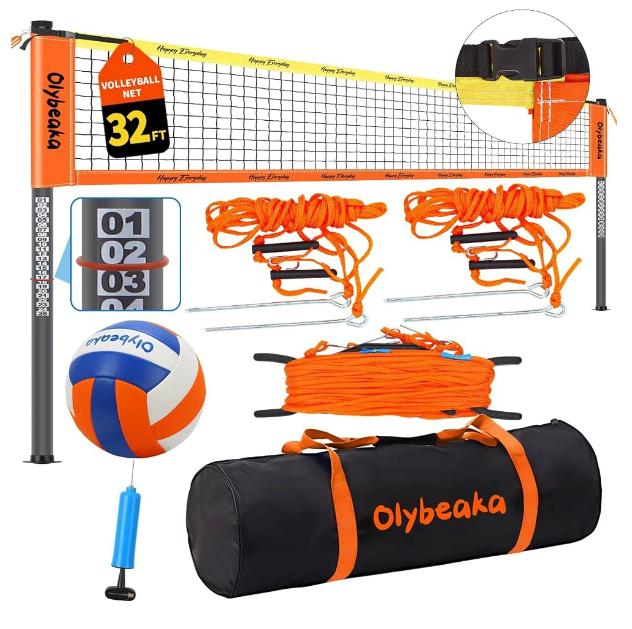 Portable Outdoor Volleyball SET