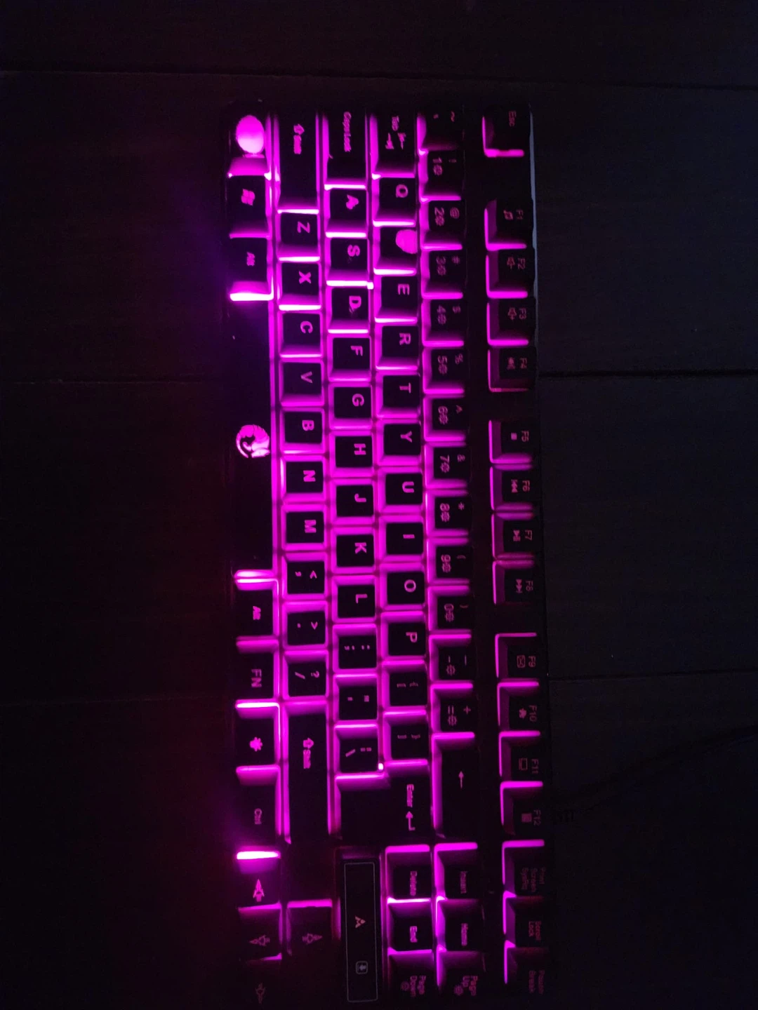 Negotiable rbg keyboard