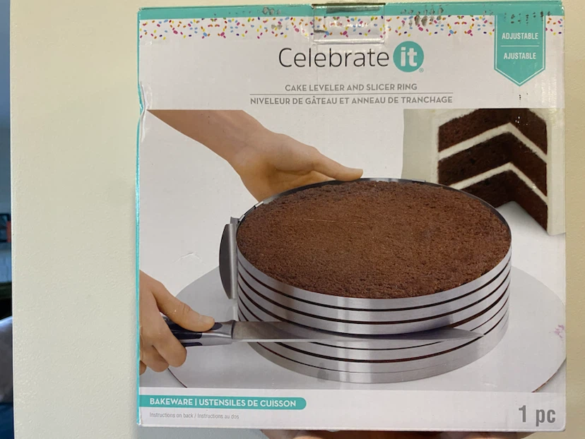 Celebrate It Cake Leveler and Slicer Ring