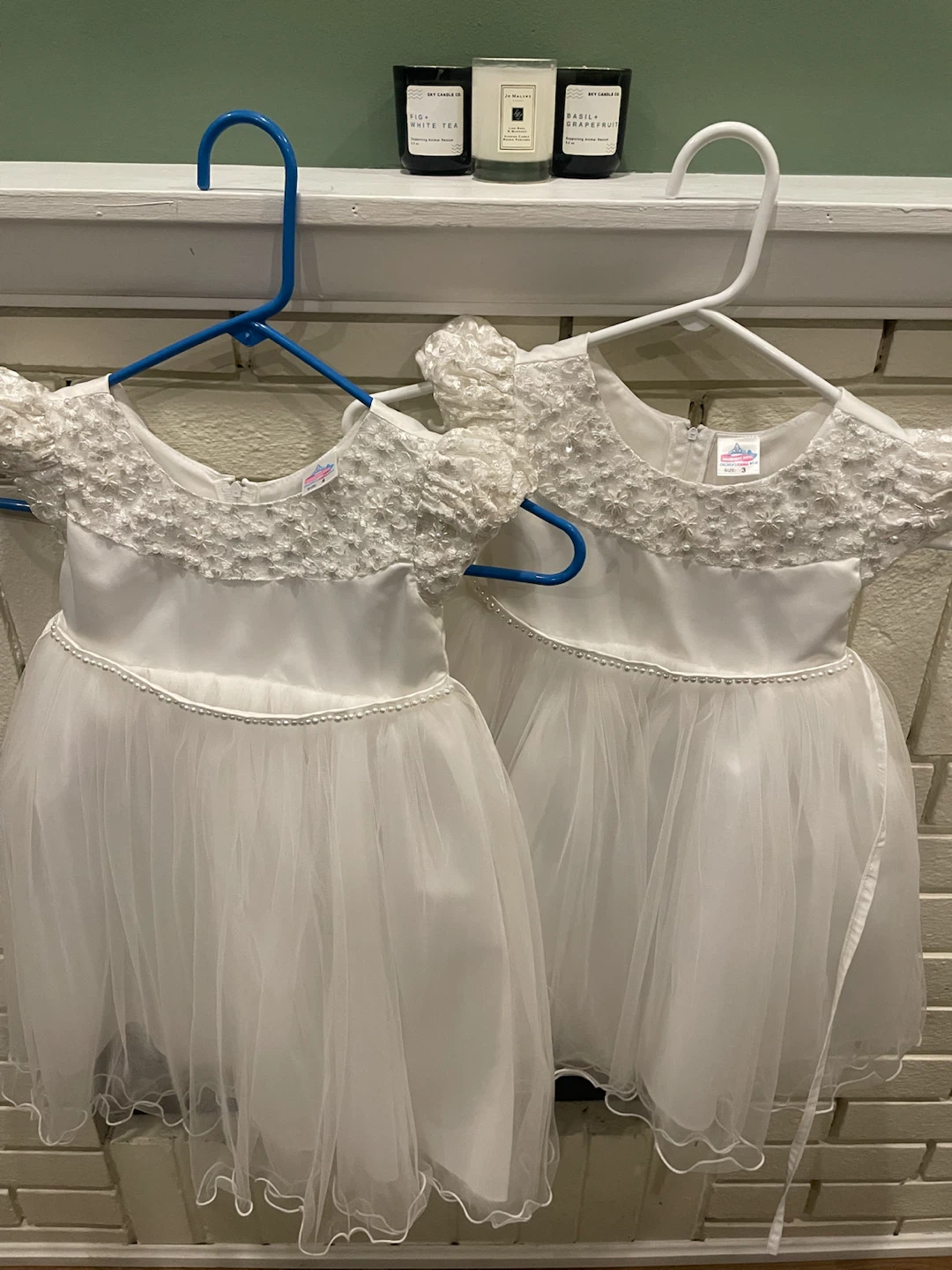Adorable Kids White Flower Girl Dresses & Shoes
