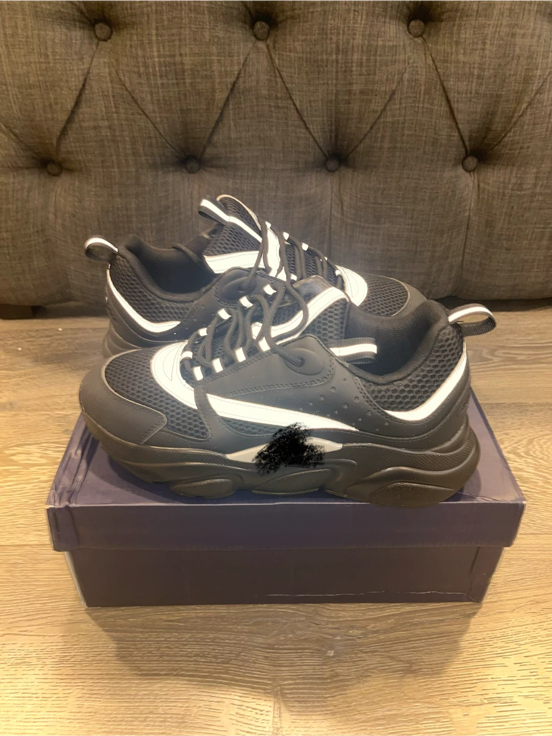 Dior B23 Sneakers Black/White
