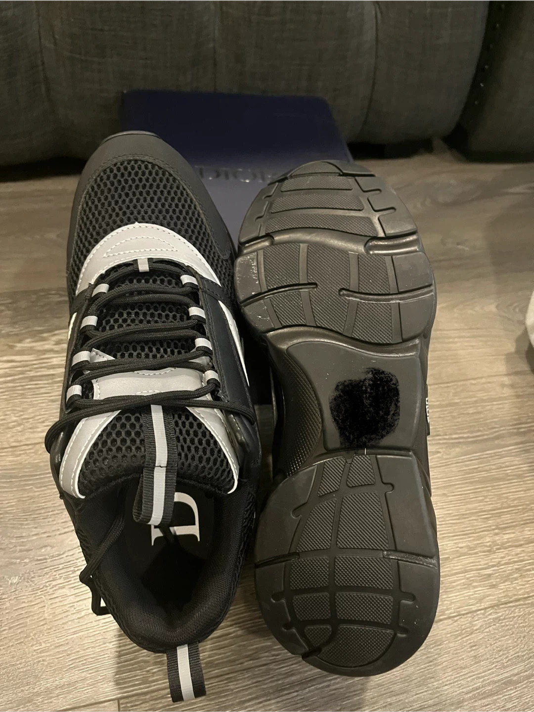 Dior B23 Sneakers Black/White - photo 3