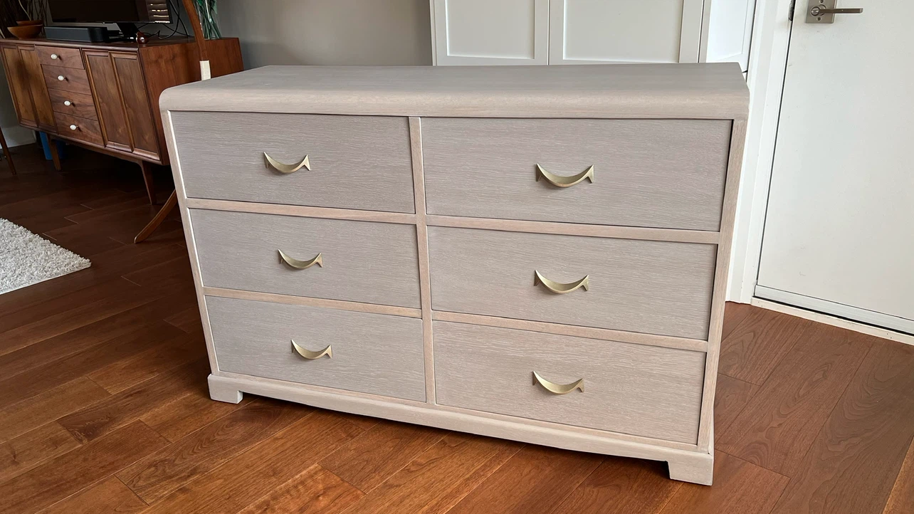 Vintage 6 drawer dresser