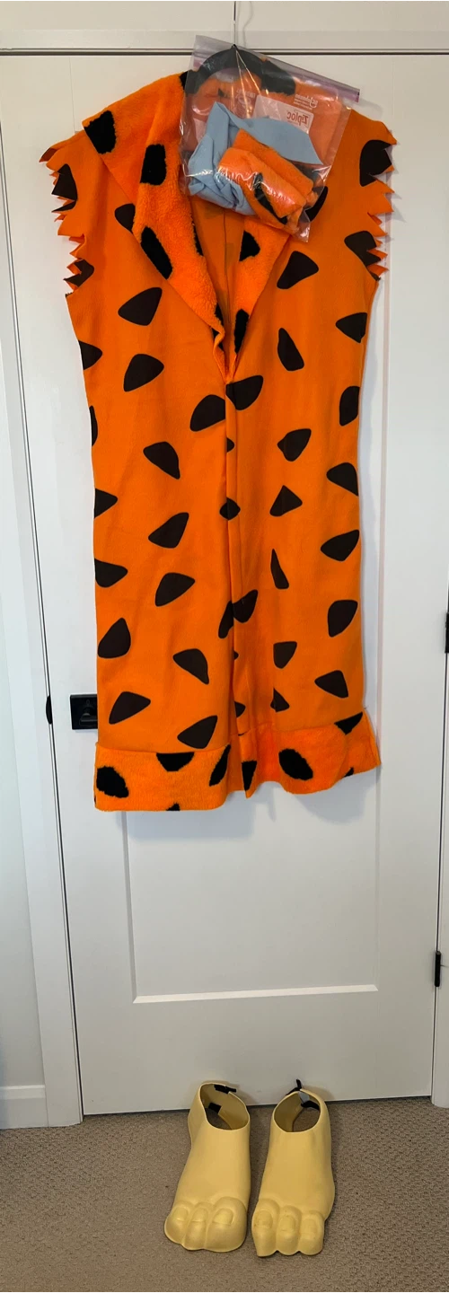 Fred Flintstone Costume with Footies - photo 4