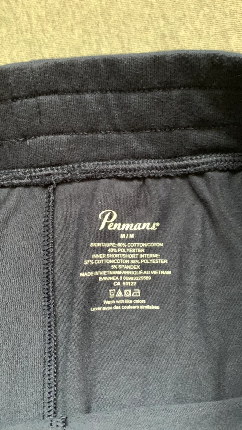 Penmans Navy Blue Skort ~ Size Medium - photo 4