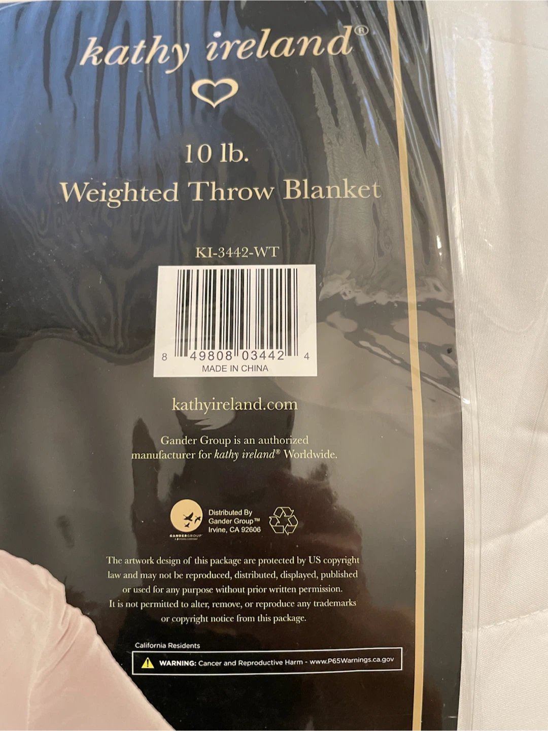 10 lb Weighted Throw Blanket - photo 2
